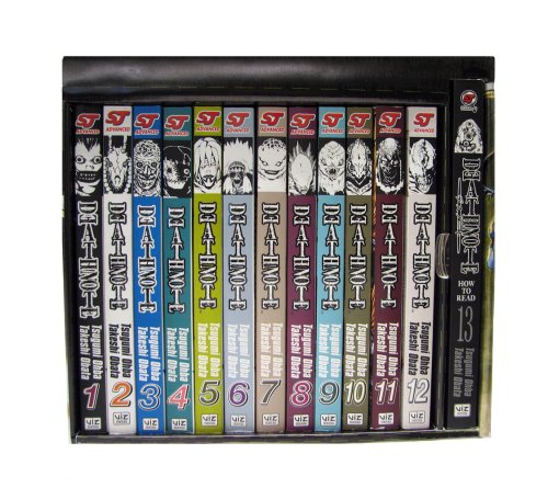 Death Note Manga Set (1 to 13) + NoteBook - Bookmark.it