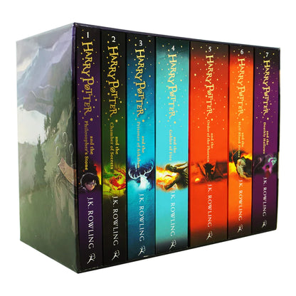 Harry Potter Hard Cover Boxed Set: Books #1-7 — WHISTLESTOP BOOKSHOP